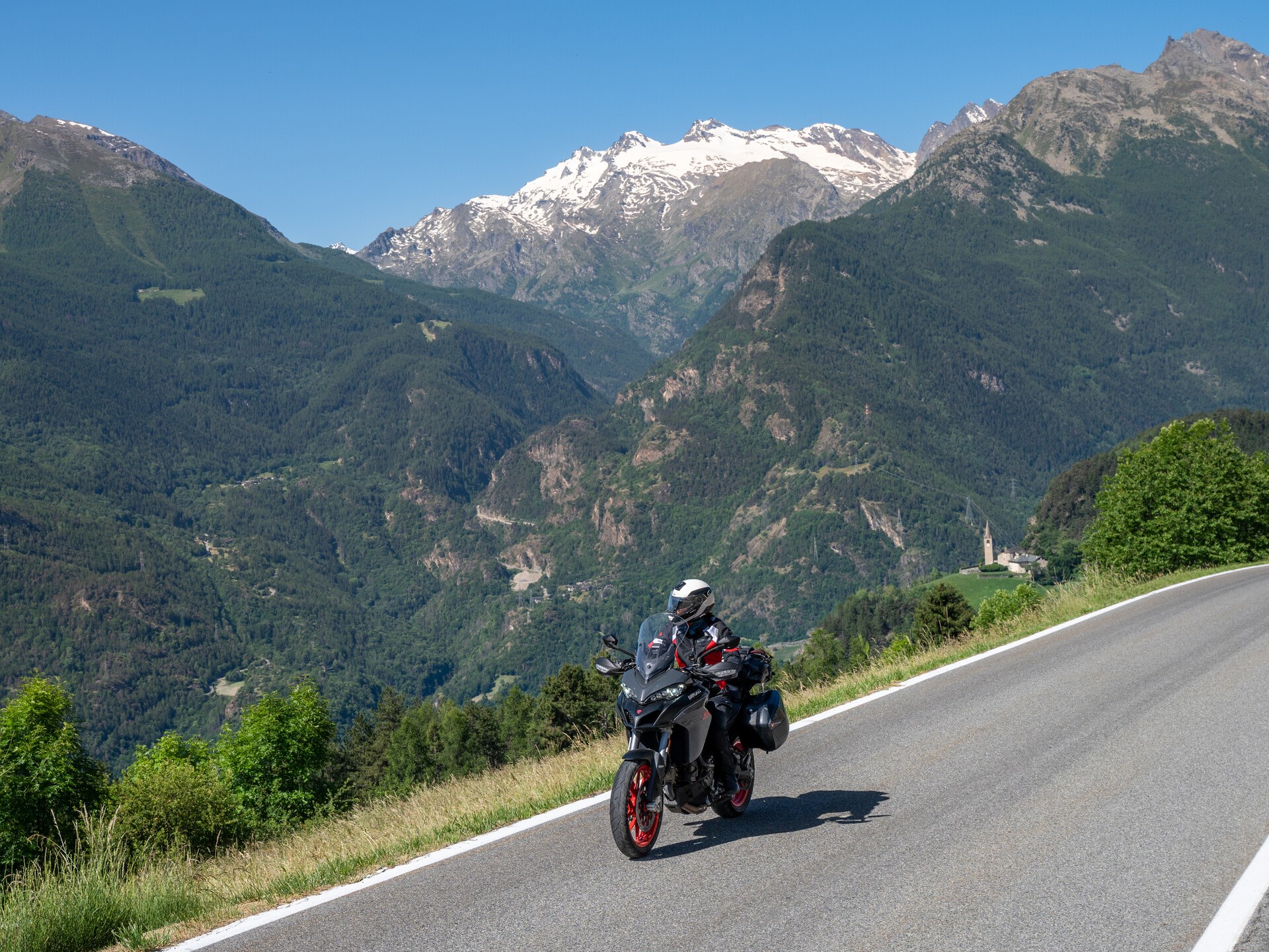 Itinerarios en moto en el Valle de Aosta