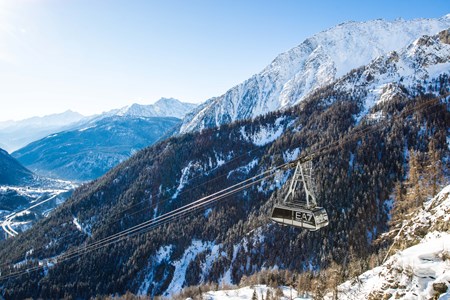 Courmayeur cablecar