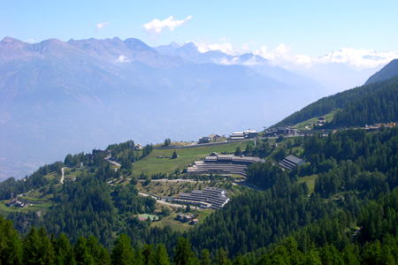 Pila - view of the tourist resort