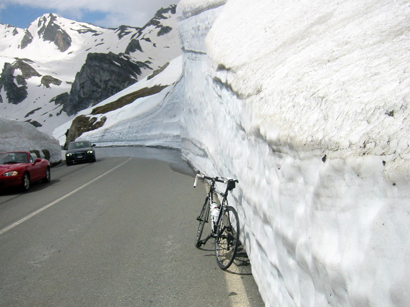 Road to the Great St. Bernard Pass